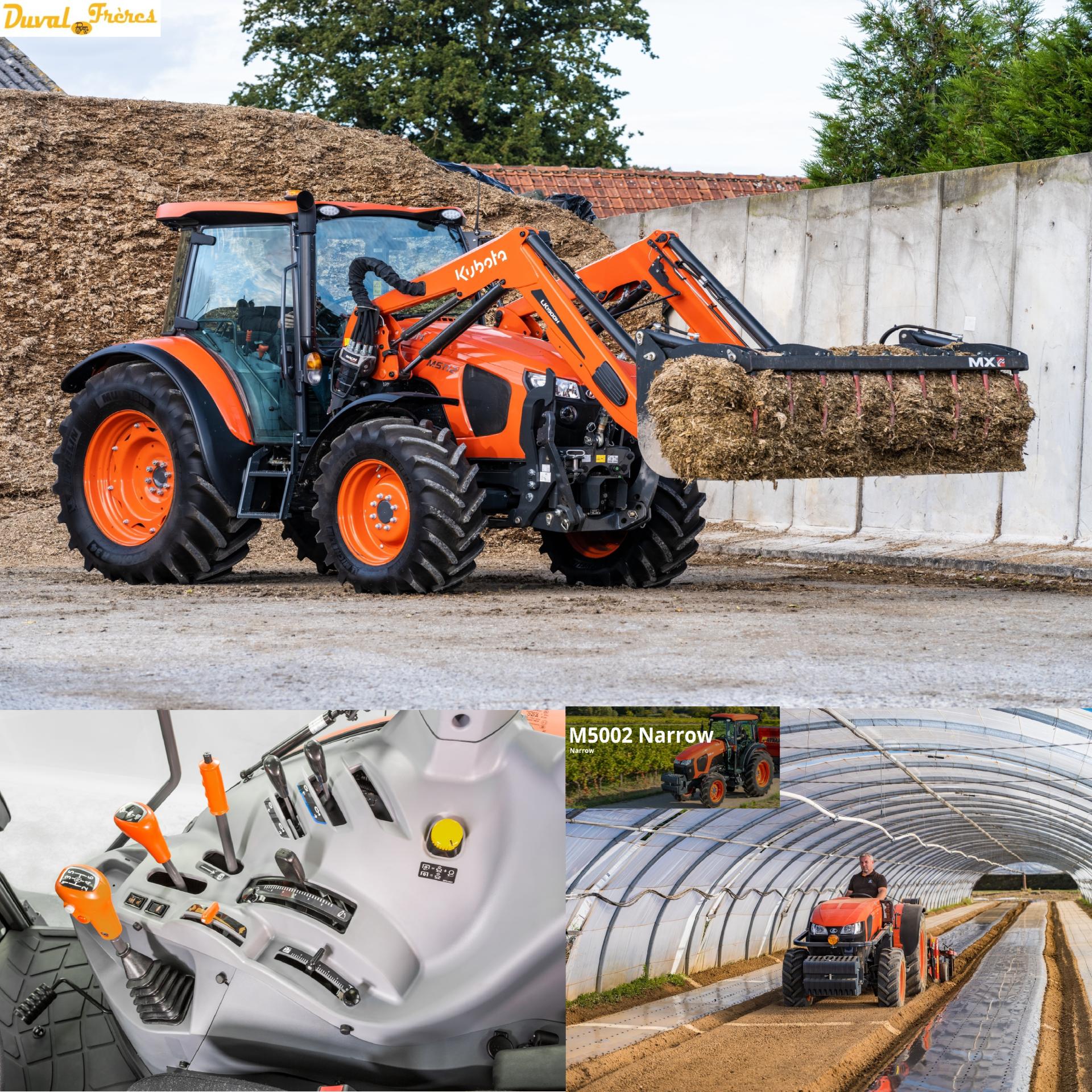 TRACTEUR 5002 DE 94 A 115 CV