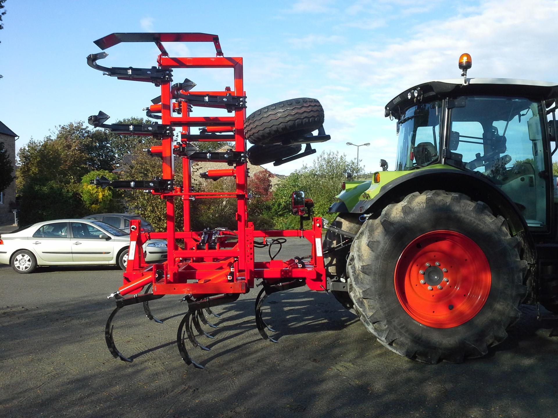 Chisel bipoutres pousser tirer non stop 13